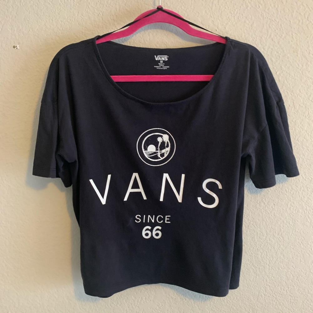 Brand new, never worn Vans crop top!!